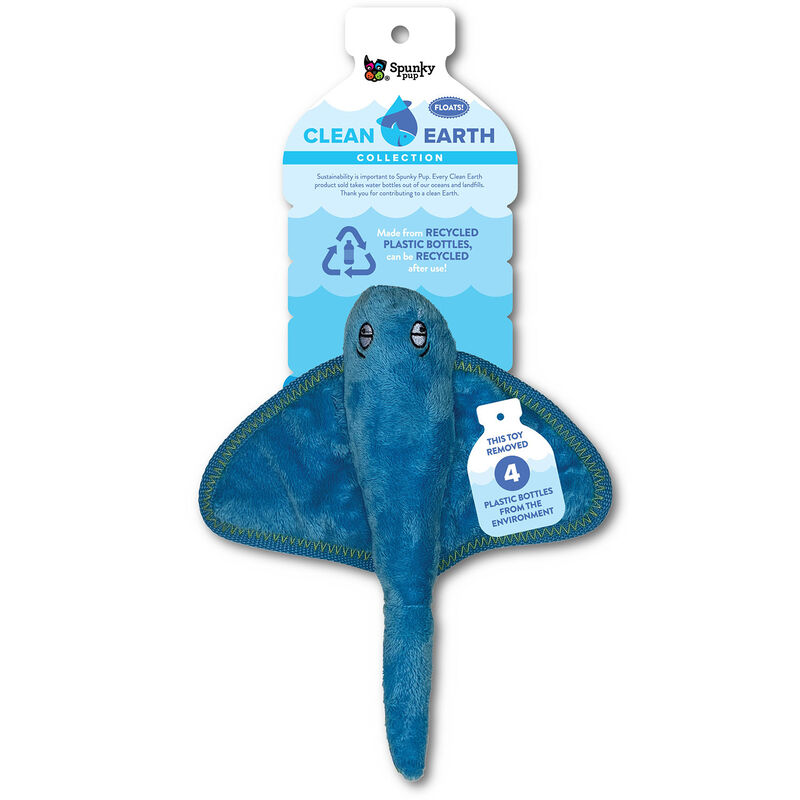 Clean Earth Plush Stingray Small image number 1