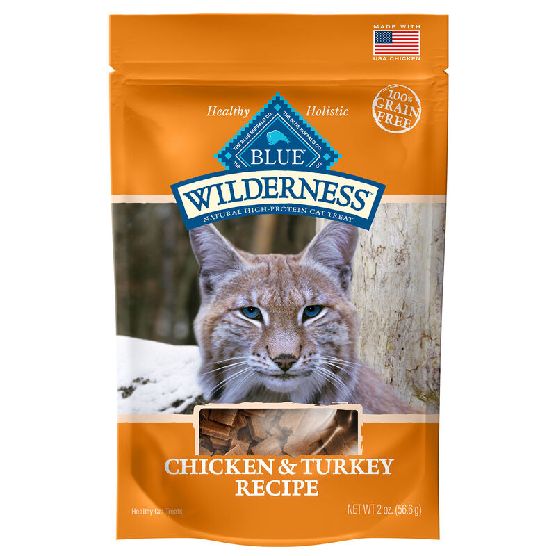 Wilderness Chicken & Turkey Recipe Cat Treats image number 1