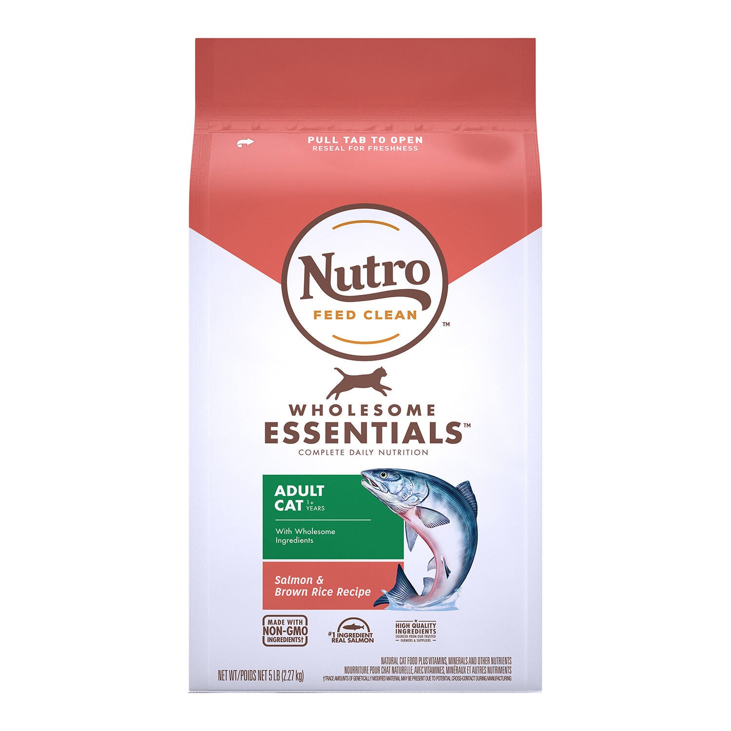 Nutro grain free salmon top and potato cat food