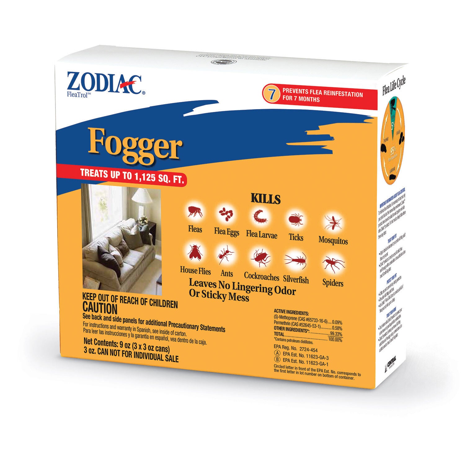 Zodiac flea treatment for cats 2025