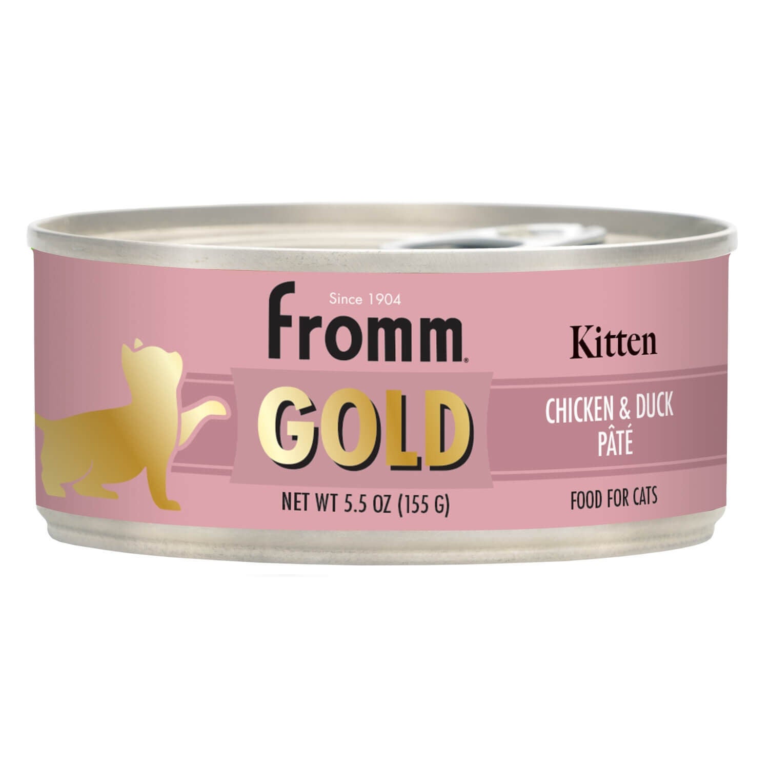 Fromm Gold Kitten Chicken & Duck P&acirc;t&eacute; Food For Cats 5.5 Oz