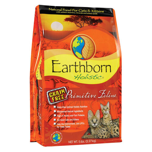 Earthborn Holistic Grain Free Primitive Feline Dry Cat Food