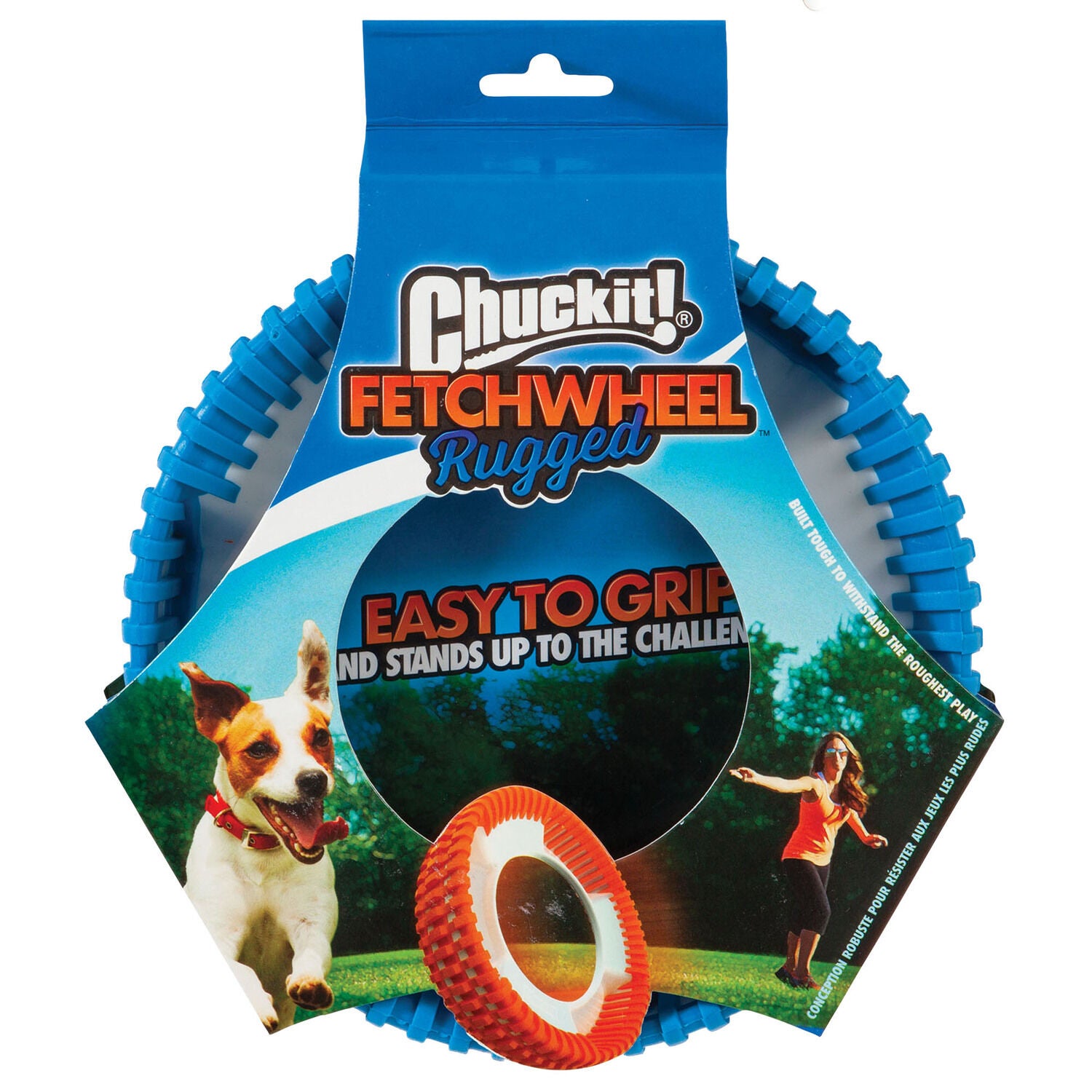 Chuckit! Rugged Fetch Wheel Dog Toy, Assorted Colors