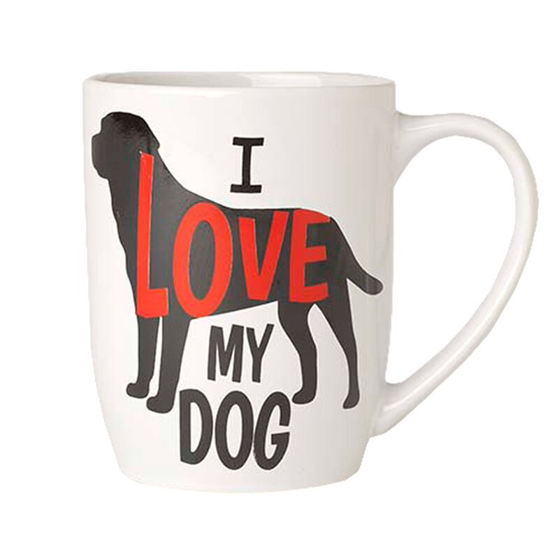 I Love My Dog Mug - White image number 1