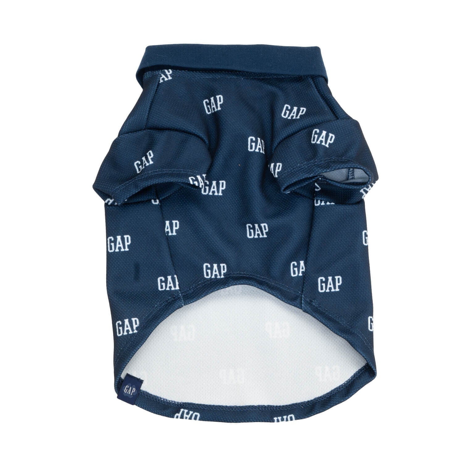 Gap Logo Blue Polo Dog Shirt
