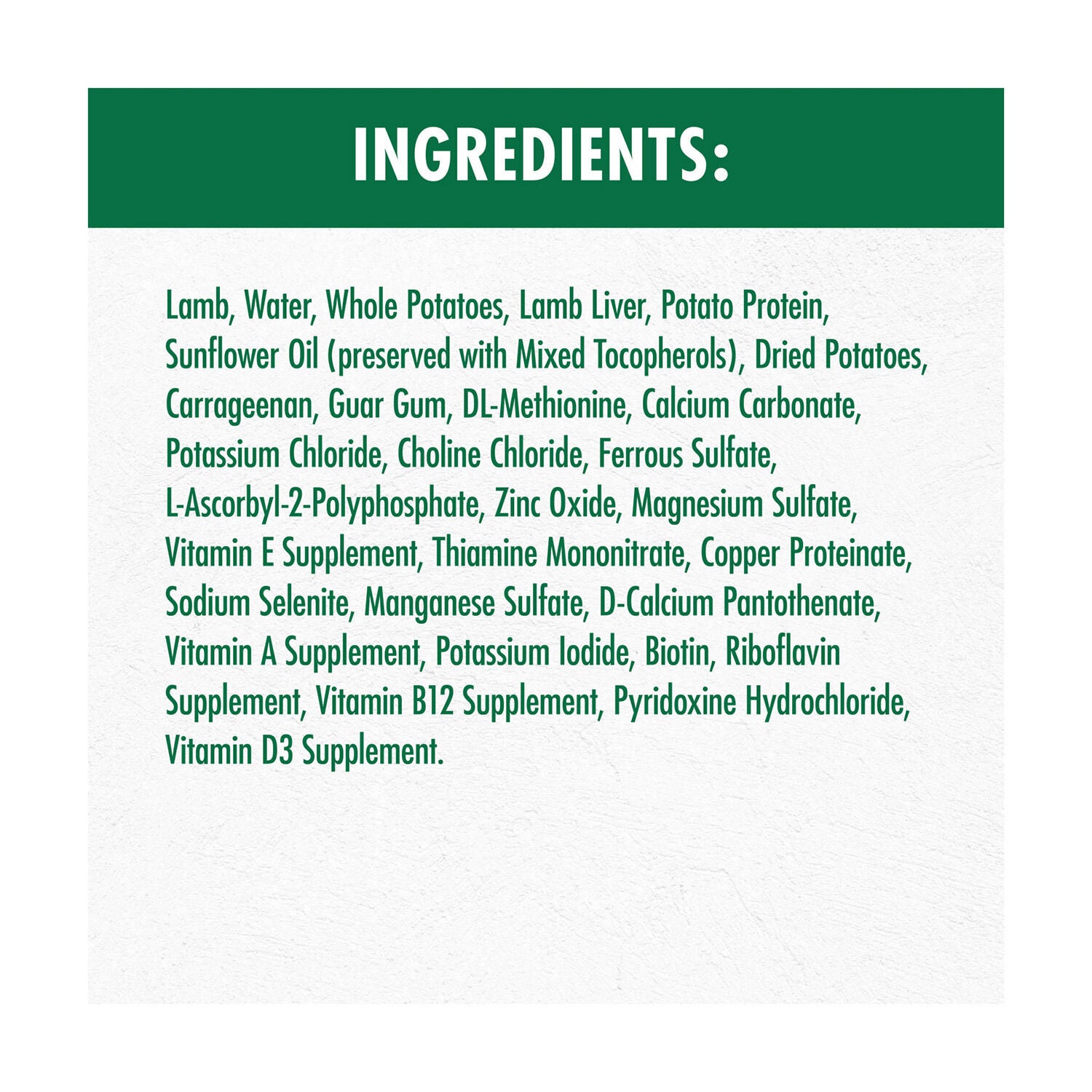 Nutro Limited Ingredient Diet Lamb & Potato Recipe Wet Dog Food
