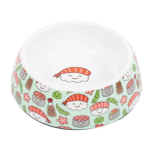 Sushi Plastic Cat Bowl