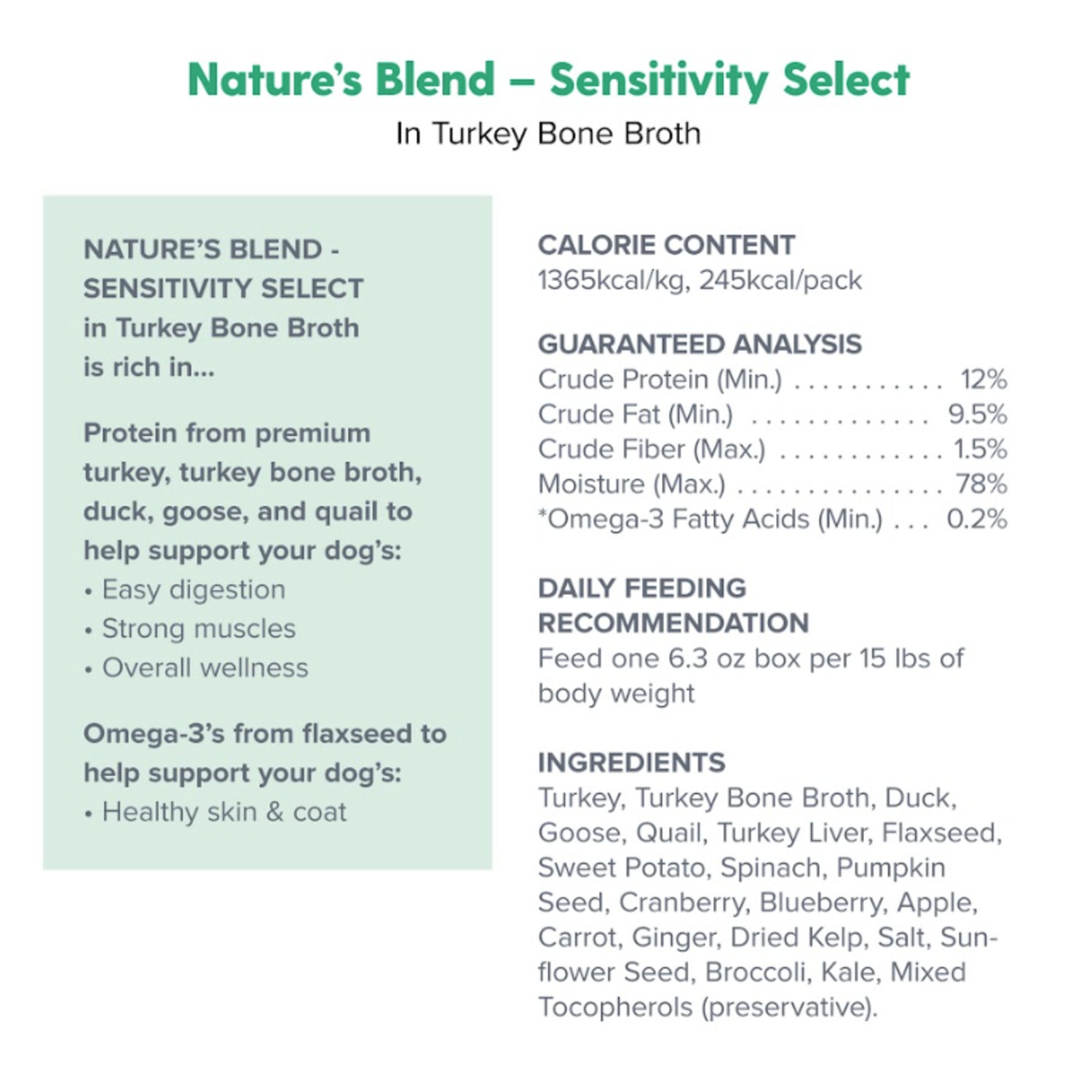 Dr. Marty Nature's Blend Adult Wet Dog Food Variety Pack, 3 Formulas - 12 - 6.3Oz Cans -