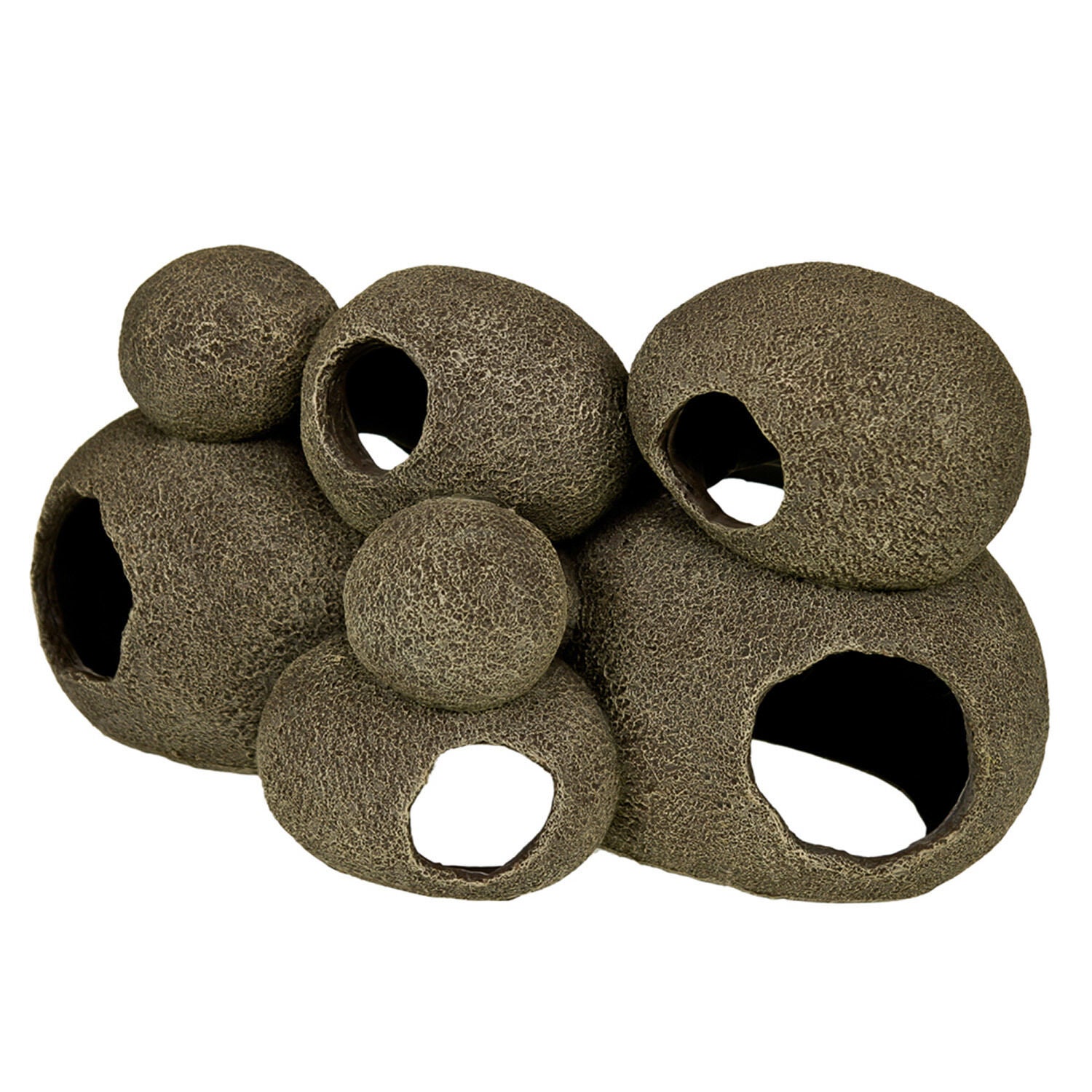 Blue Ribbon Exotic Environments  Swimthrough Stone Pile  Large Aquarium Ornament