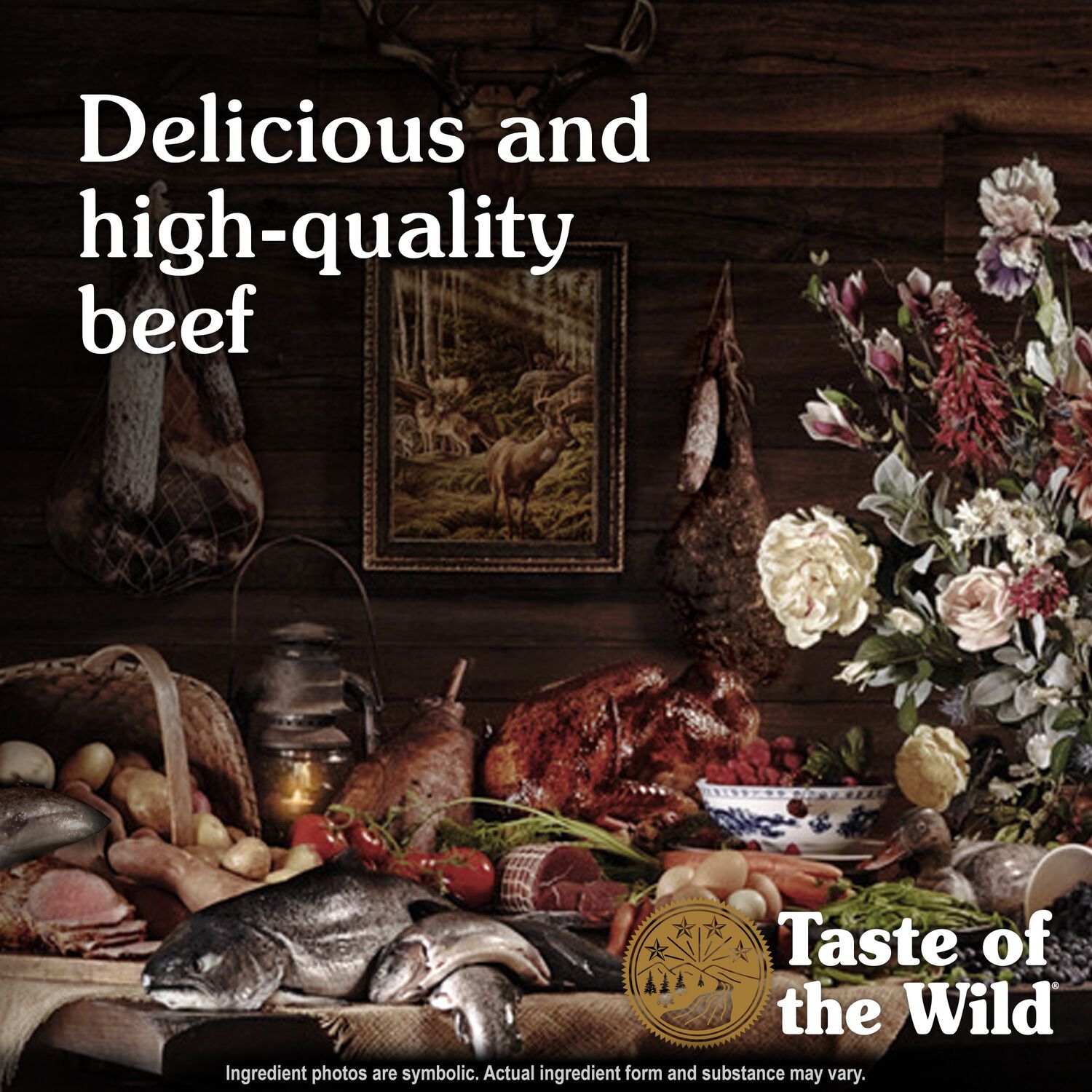Taste Of The Wild Wet Dog Food, Southwest Canyon Canine Recipe With Beef In Gravy, 13.2-Oz Can Pack Of 12