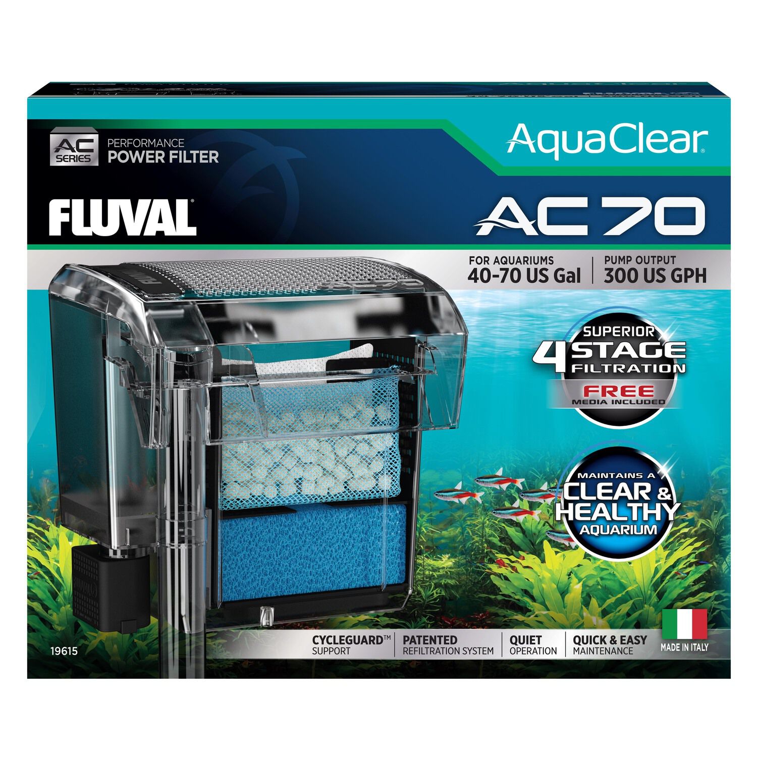Fluval Aquaclear 30 Power Filter For Aquariums