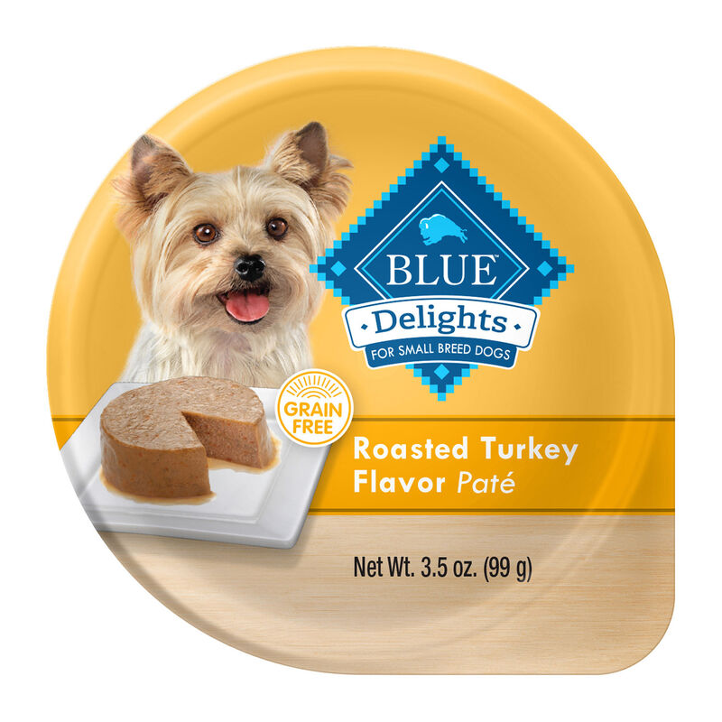 Delights Roasted Turkey Flavour In Savoury Juices Small Breed Adult Dog Food image number 1