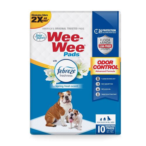 Wee Wee Odor Control With Febreze Freshness Pads