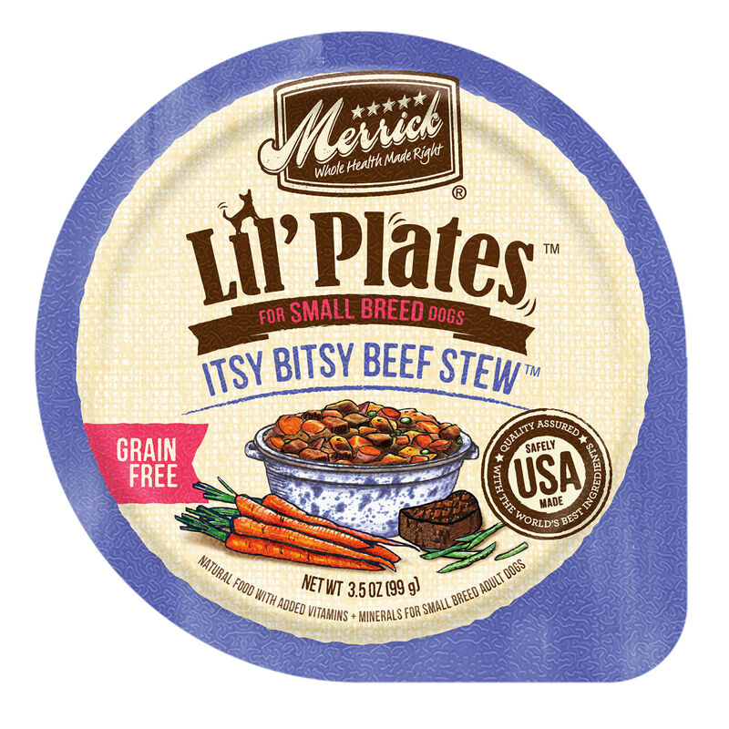 Lil' Plates Grain Free Itsy Bitsy Beef Stew Dog Food image number 1