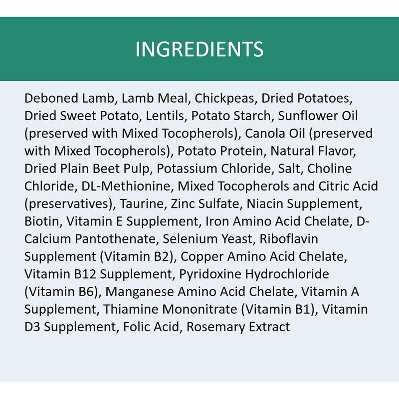Nutro Limited Ingredient Diet Adult Large Breed Lamb & Sweet Potato Recipe Dog Food image number 4