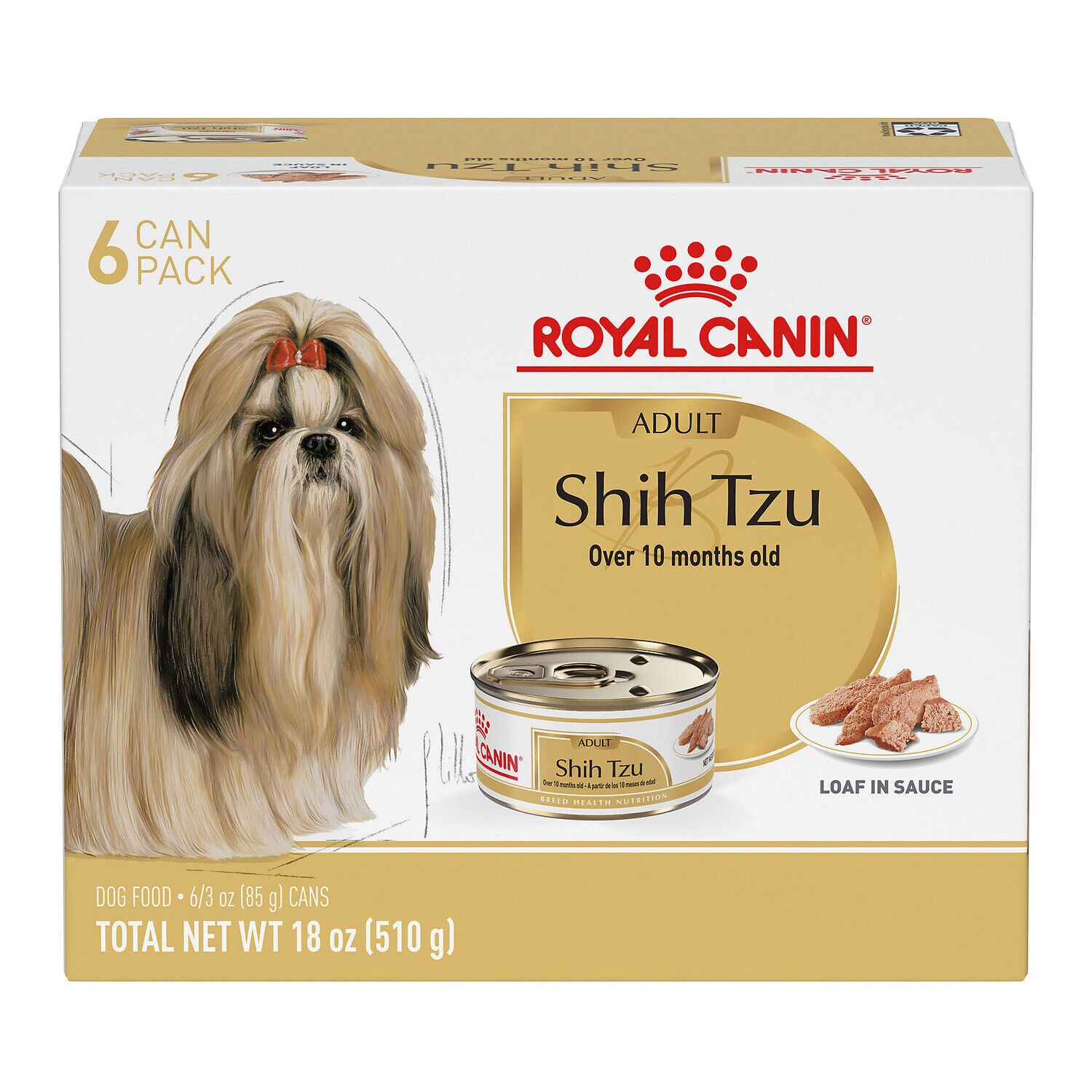 Royal Canin&reg; Breed Health Nutrition&reg; Shih Tzu Loaf In Sauce Wet Dog Food, 3Oz - 6 Pack