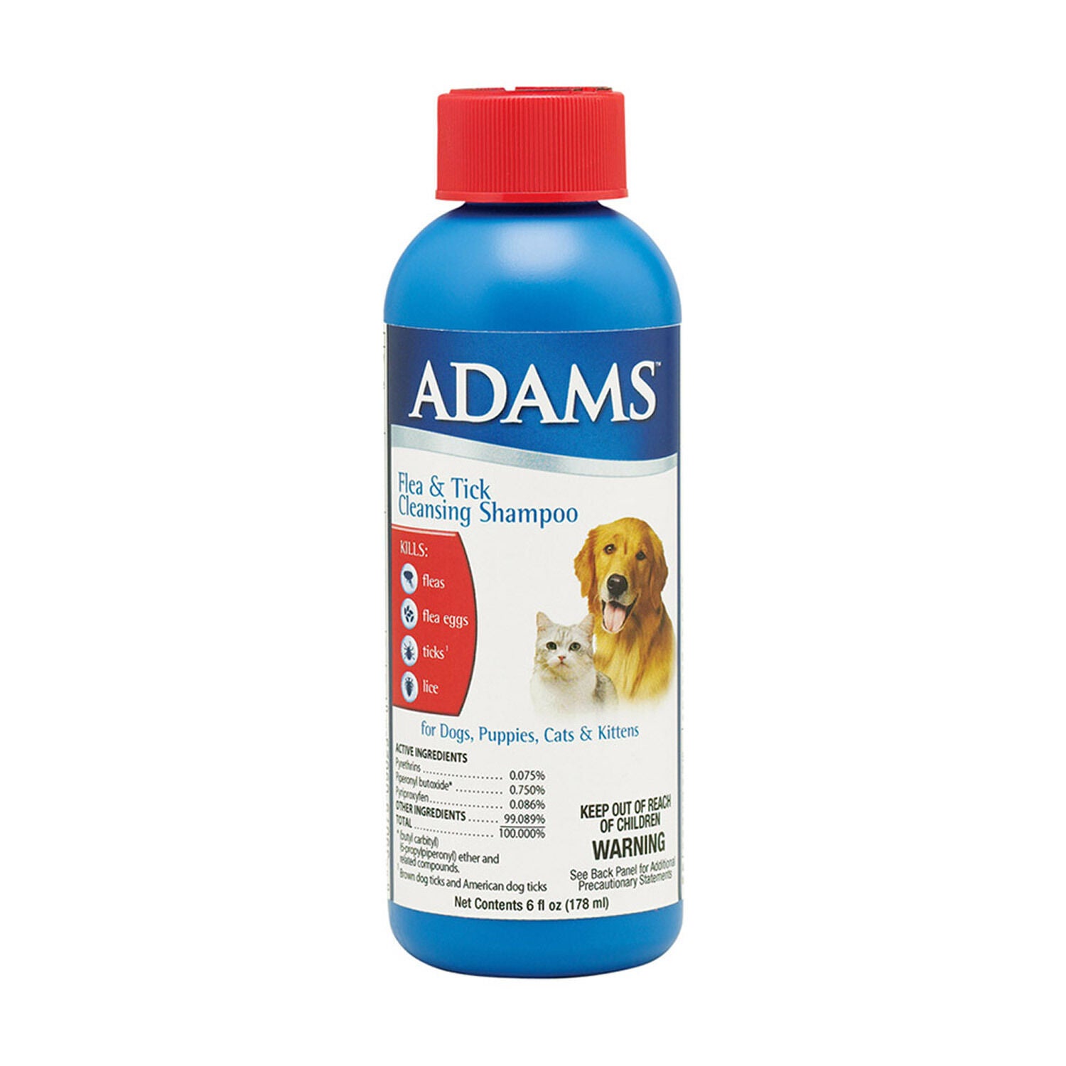 Adams Flea & Tick Cleaning Shampoo For Dogs & Cats
