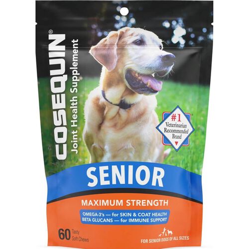 Nutramax Cosequin Senior Joint Health Supplement Soft Chews For Senior Dogs