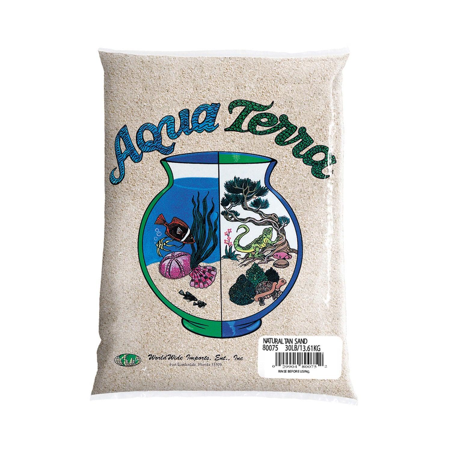 World Wide Aqua Terra Natural Tan Sand