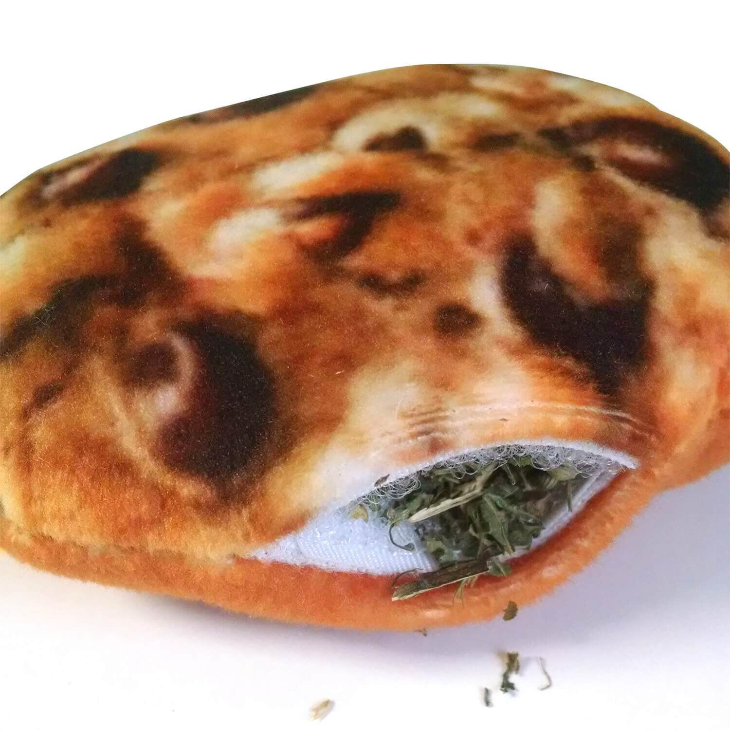 Meowijuana "Get Baked" Cookie Refillable Catnip Cat Toy