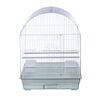 Dome Top Cage White For Birds