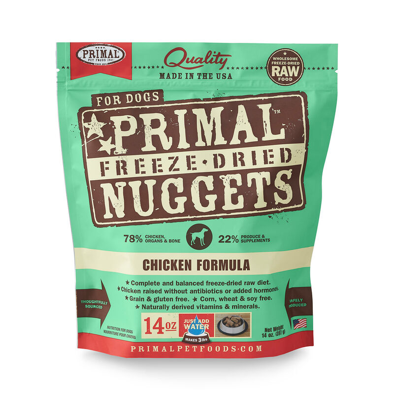 Primal Freeze Dried Nuggets Chicken Formula Dog Food image number 1
