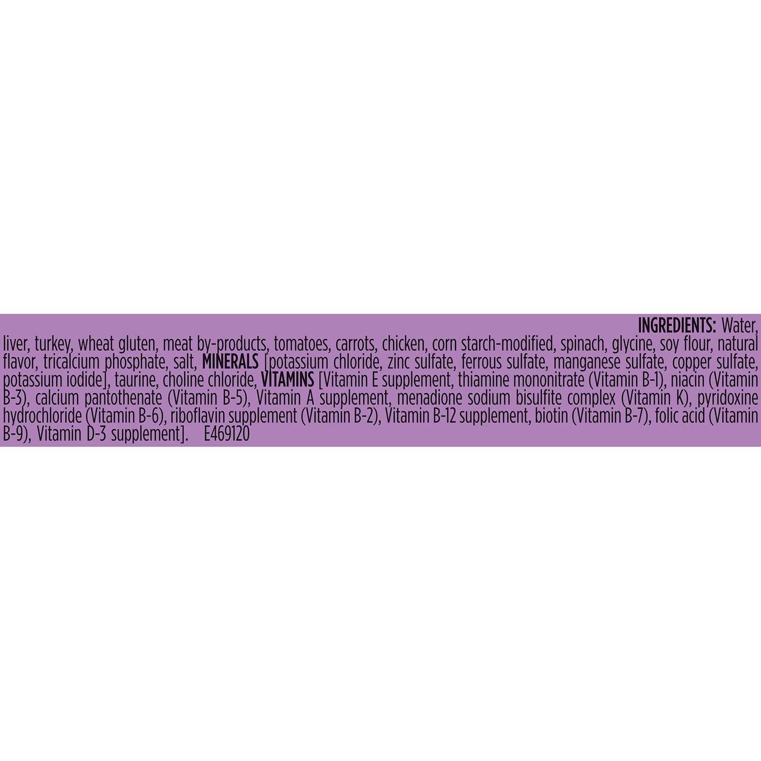 Purina Pro Plan Savor Adult Turkey & Vegetable Entree In Gravy Cat Food