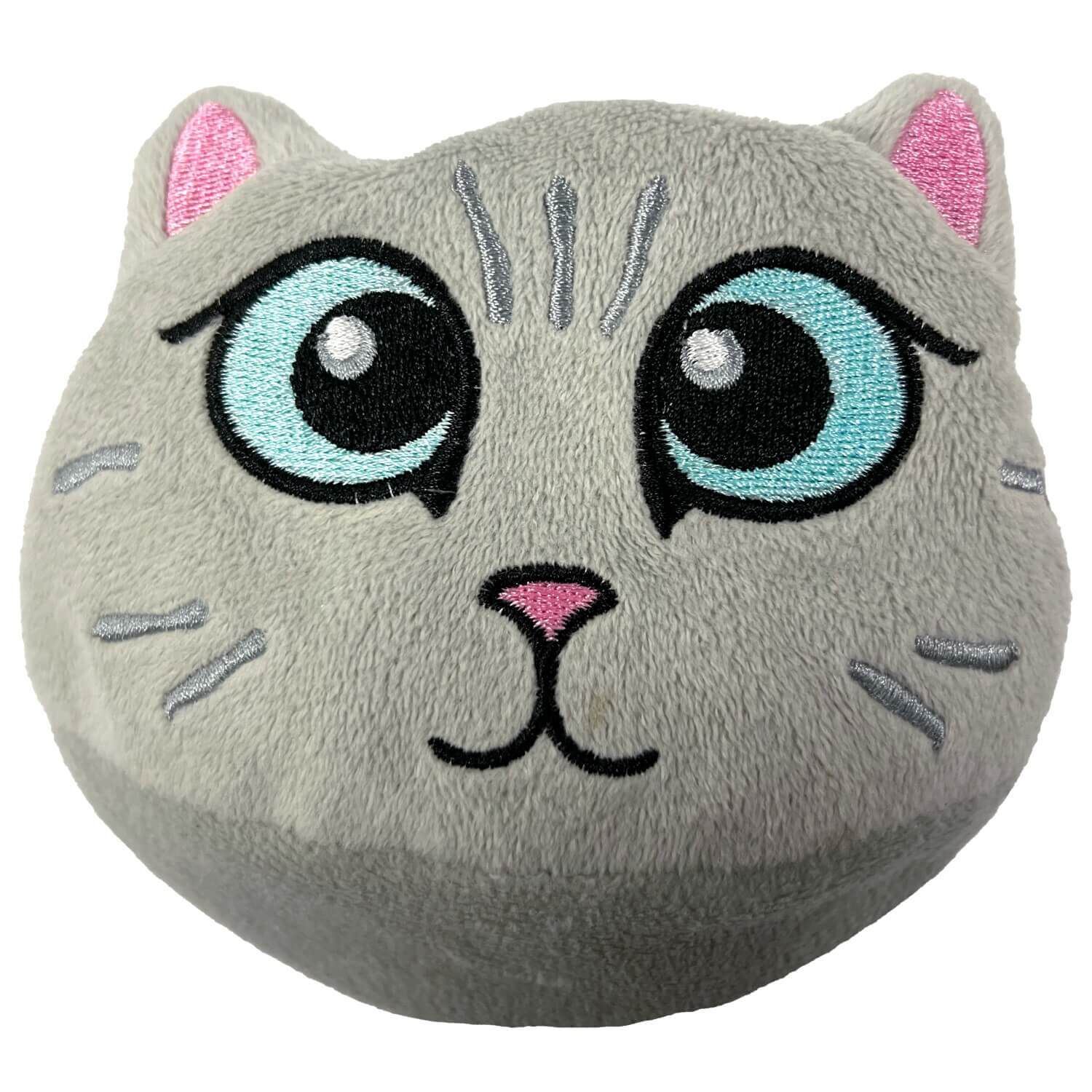 Nala Happy Face Plush Catnip Cat Toy