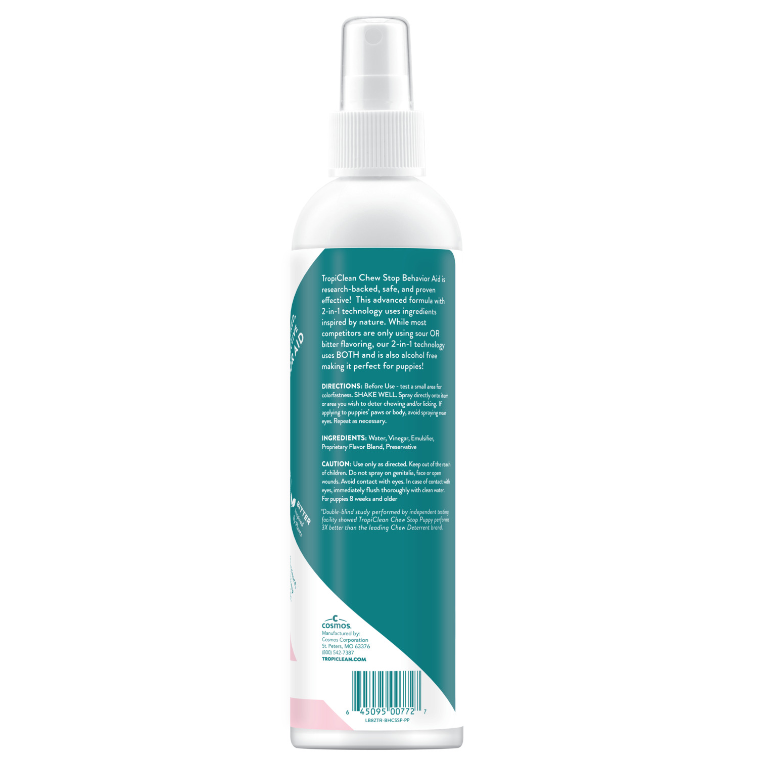 Tropiclean Chew Stop Behavior Aid Puppy Training Spray, 8Oz