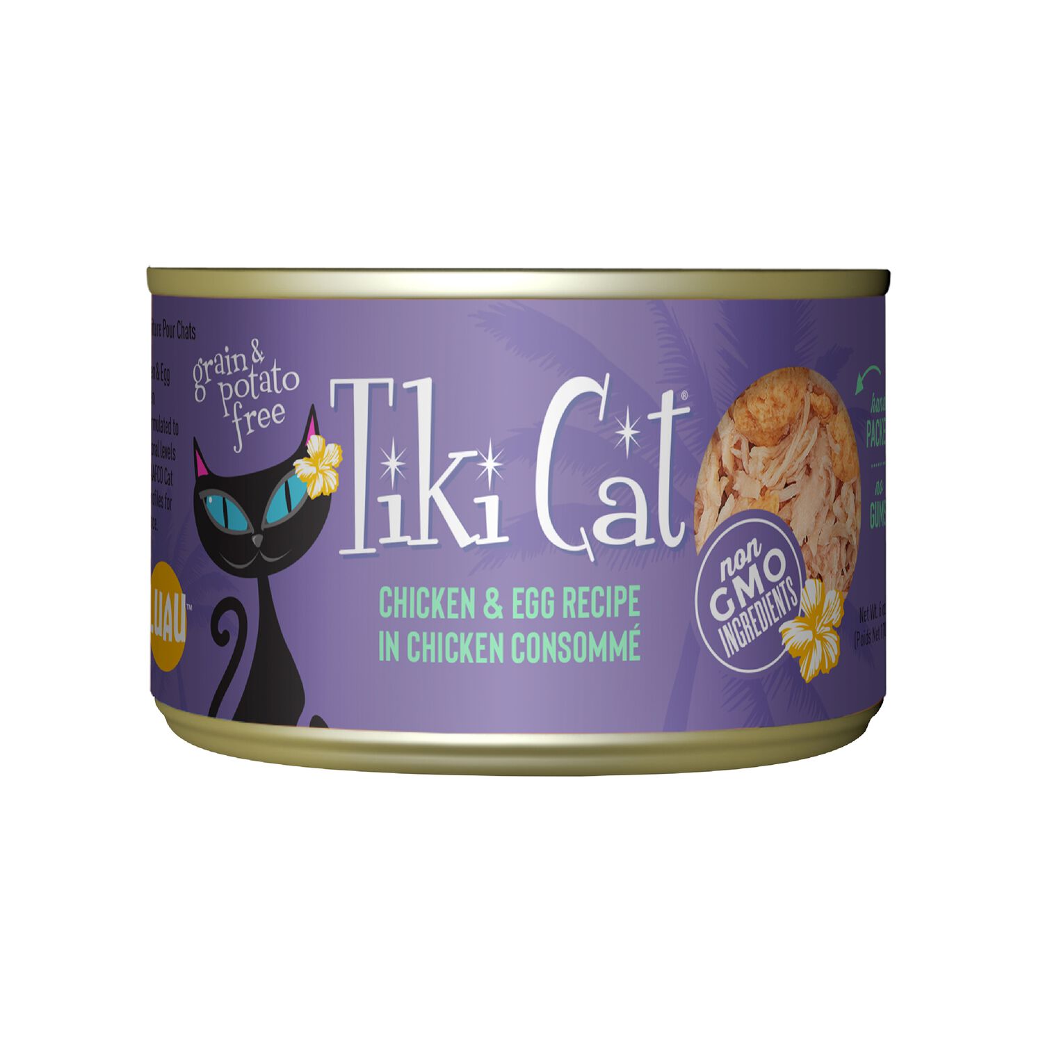 Tiki Cat Luau Wet Cat Food, Chicken & Egg