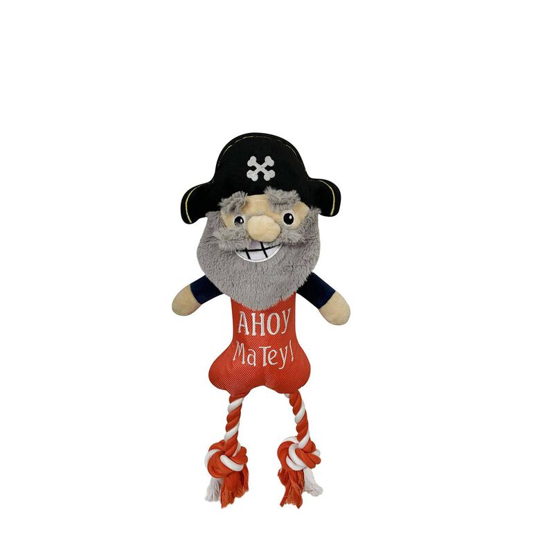 Ahoy Character Ballistic Bone & Rope Legs Dog Toy image number 1