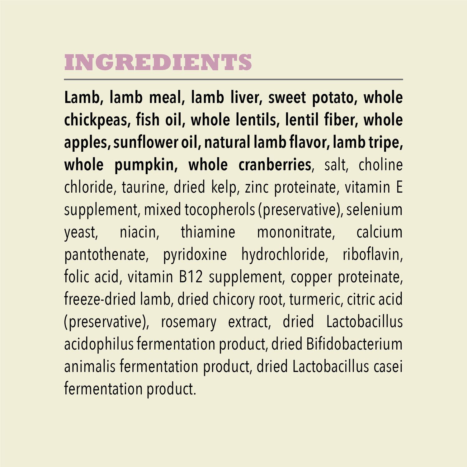 Acana Singles Limited Ingredient Diet Lamb & Apple Recipe Grain Free Dry Dog Food, 22.5-Lb Bag