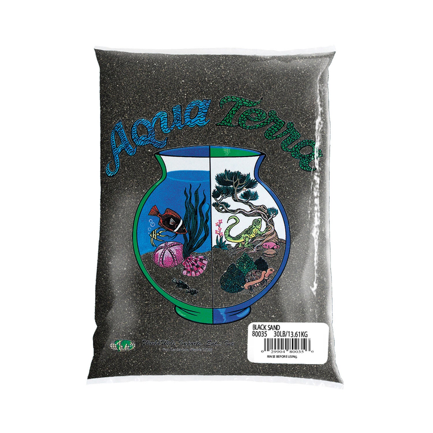 World Wide Aqua Terra Black Sand