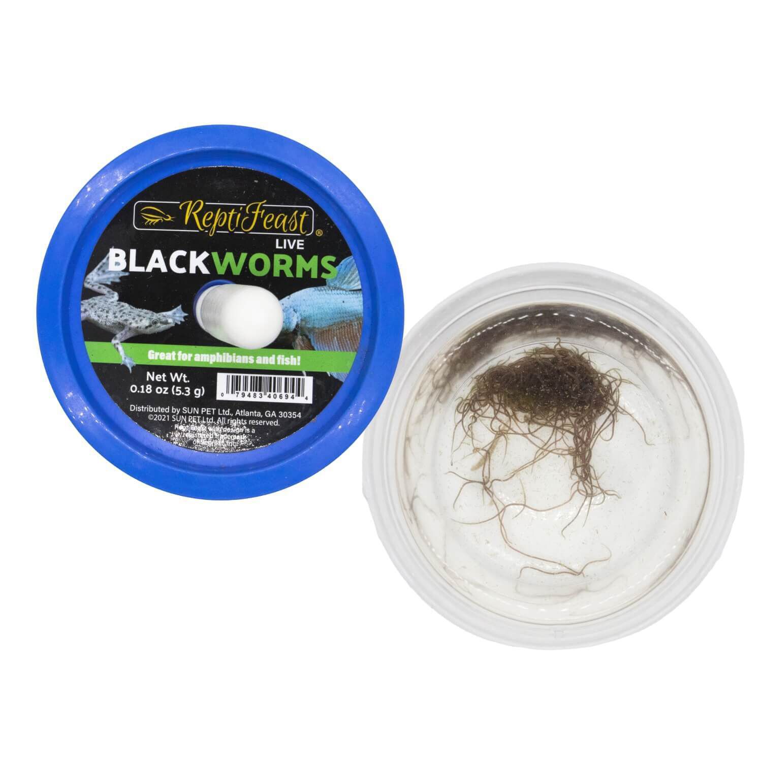 Reptifeast&reg; Blackworm 5.3 G Cup