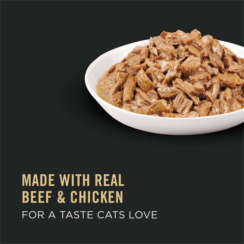 Beef & Chicken Entree In Gravy Cat Food image number 14
