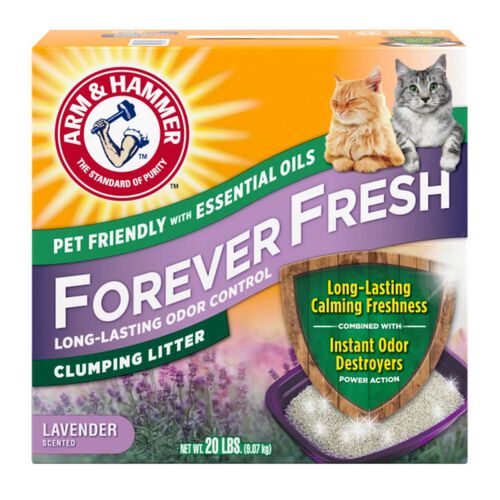 Forever Fresh Clumping Cat Litter Lavender With Essential Oils