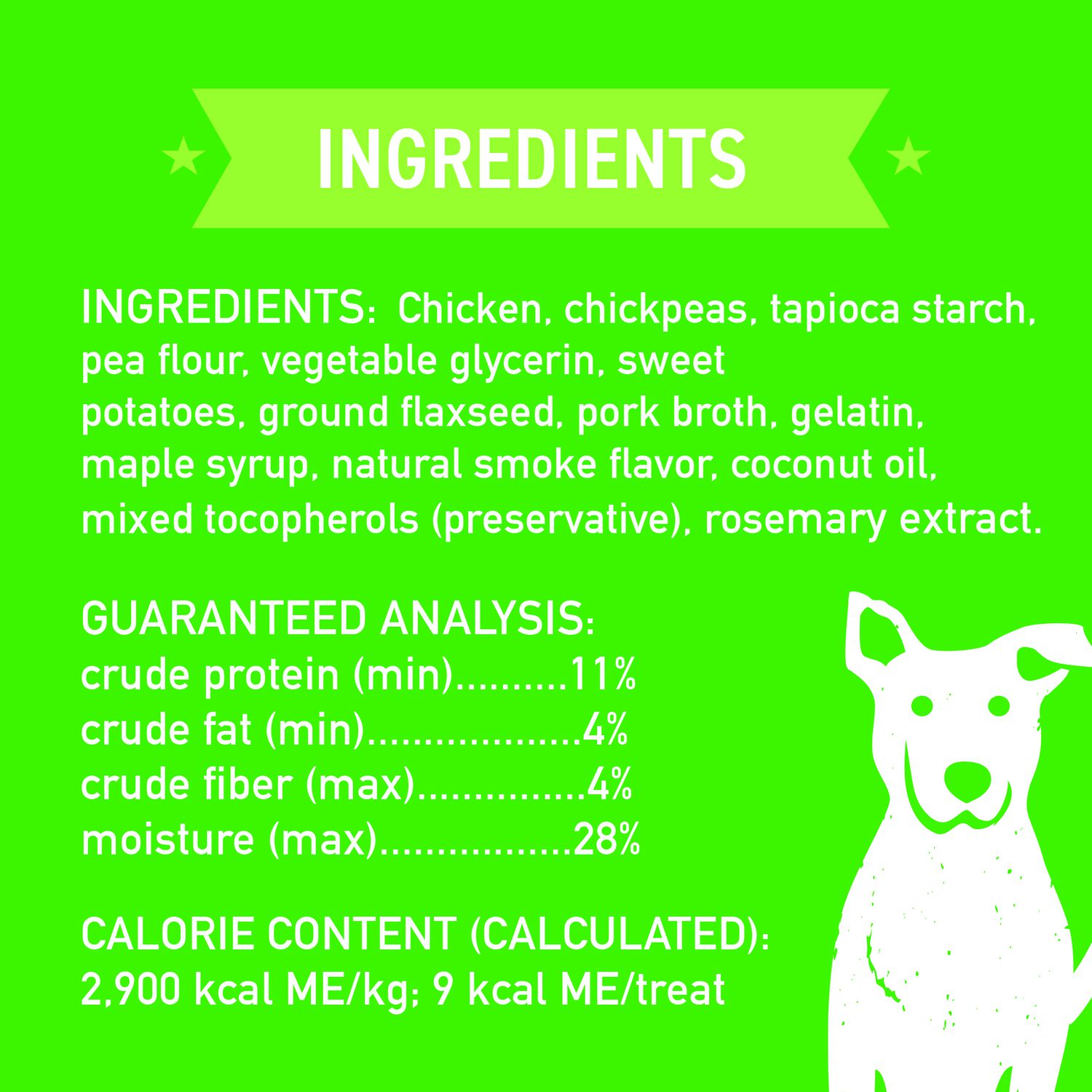 Wag More Bark Less Grain-Free Soft Chews Dog Treats, Chicken & Sweet Potato, 5-Oz