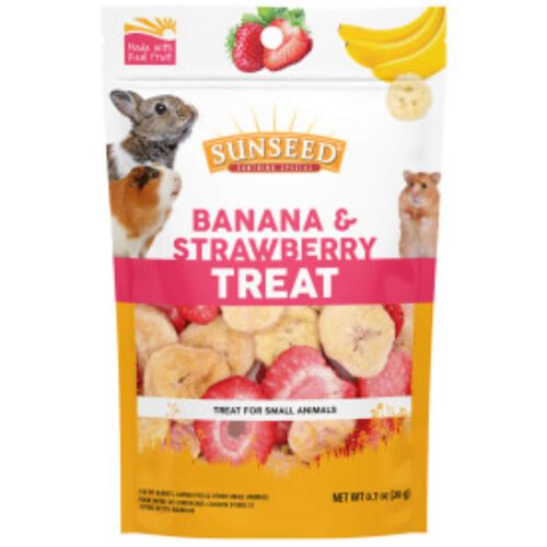 Sunseed Banana & Strawberry Small Animal Treat