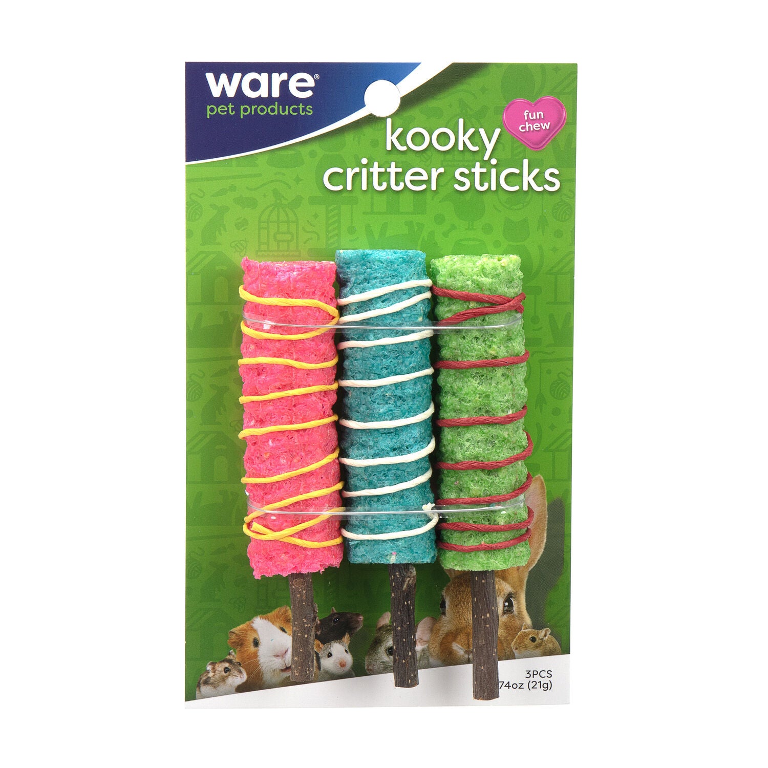 Ware Kooky Critter Sticks Small Animal Toy