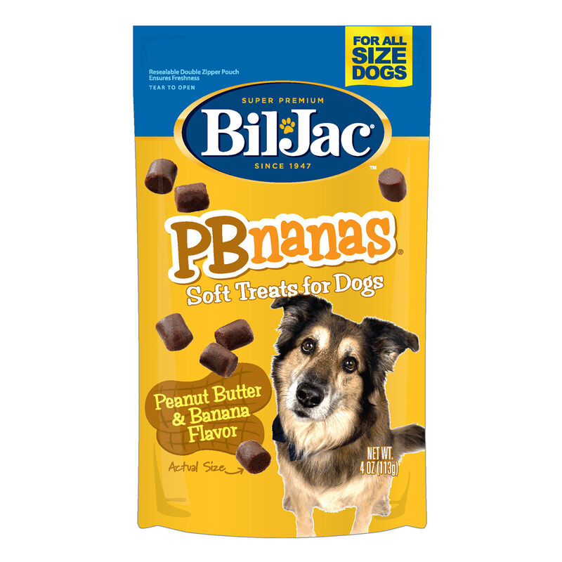 Bil Jac P Bnanas Soft & Chewy Dog Treats