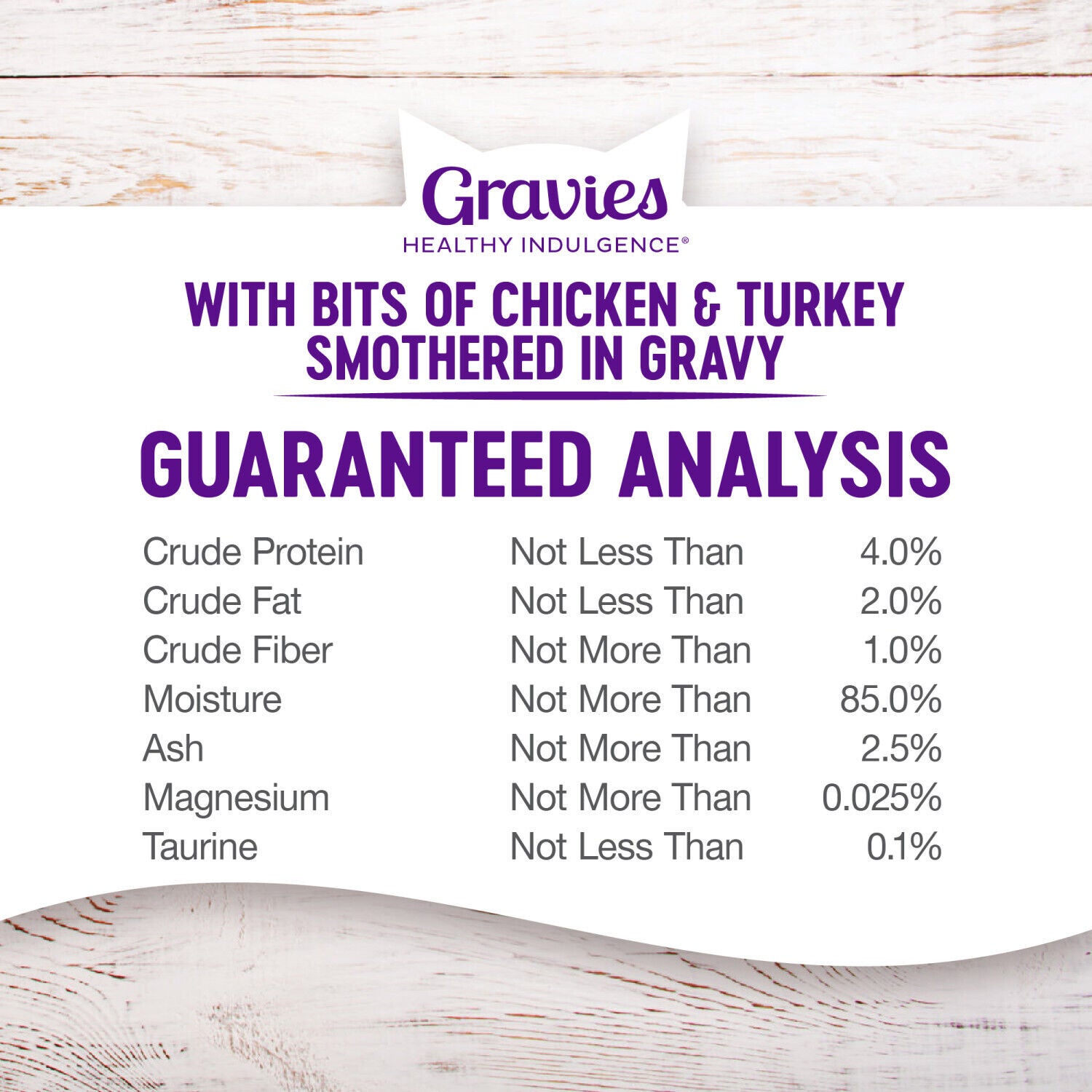 Wellness Healthly Indulgence Gravy Adult Wet Cat Food Chicken & Turkey Recipe, Natural, Protein-Rich, Grain Free, 3 Ounce Pouch