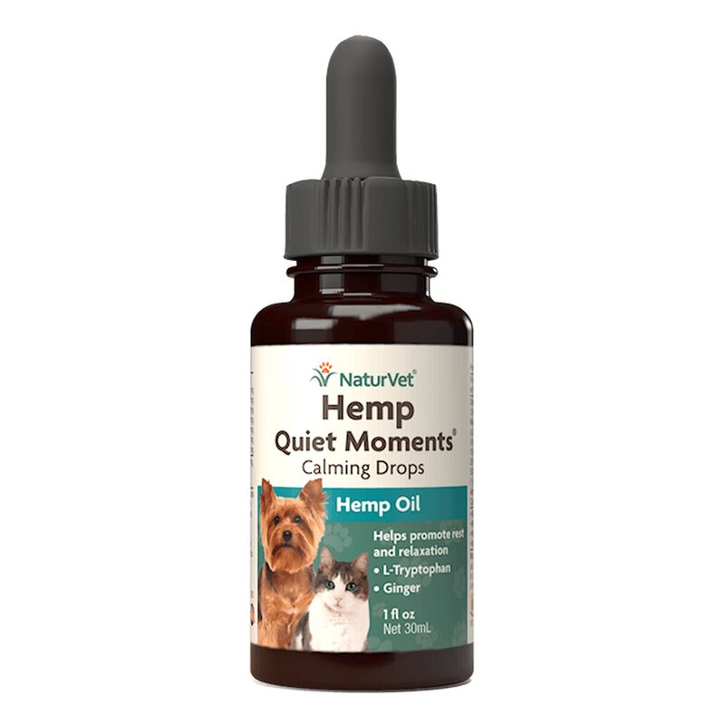 Hemp Quiet Moments Calming Oil For Dogs And Cats image number 1