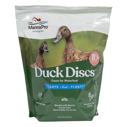 Manna Pro Duck Discs Floating Treats For Waterfowl
