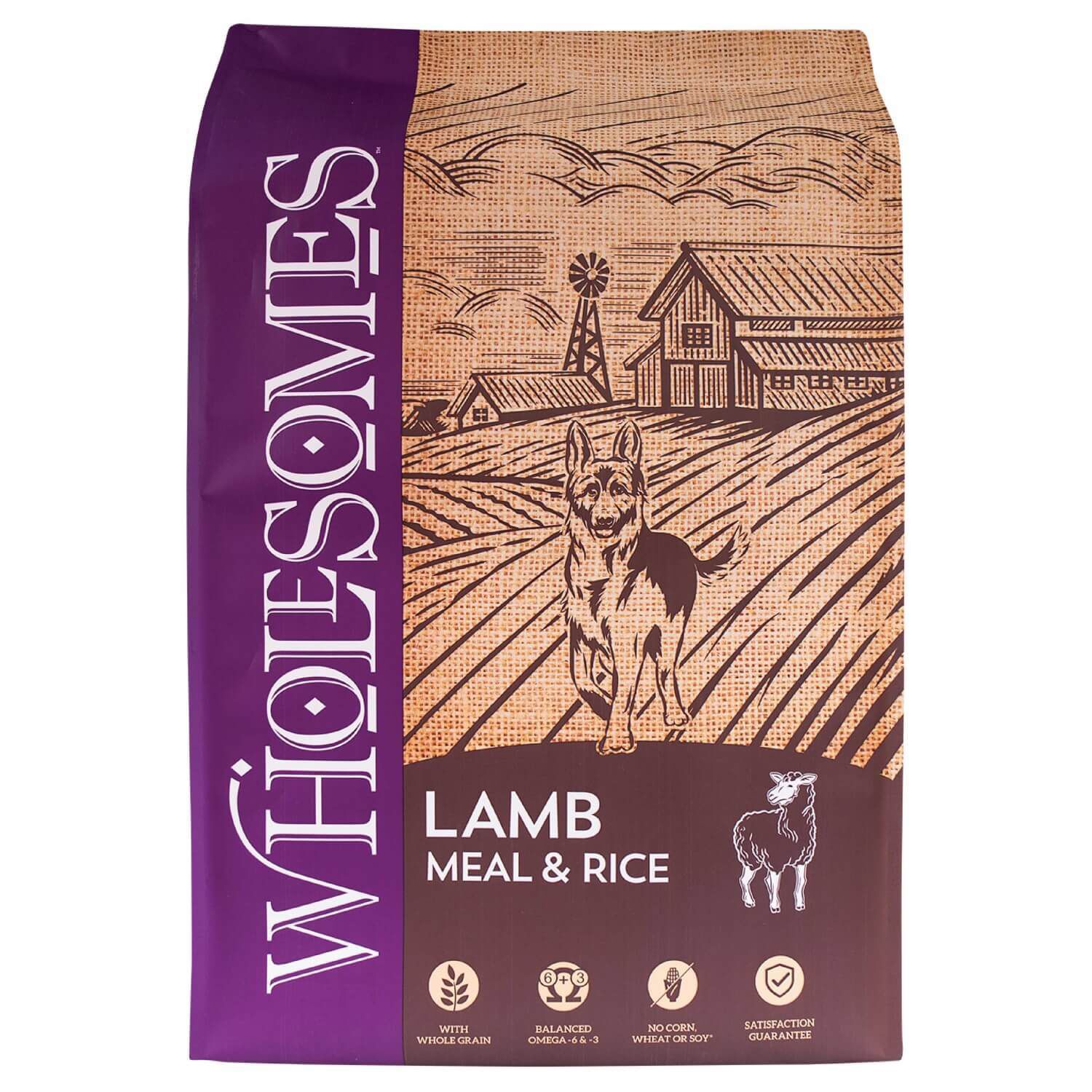 Photo inspiration: Fresh Look at Wholesomes Lamb Meal Rice Dry Dog Food 40Lb