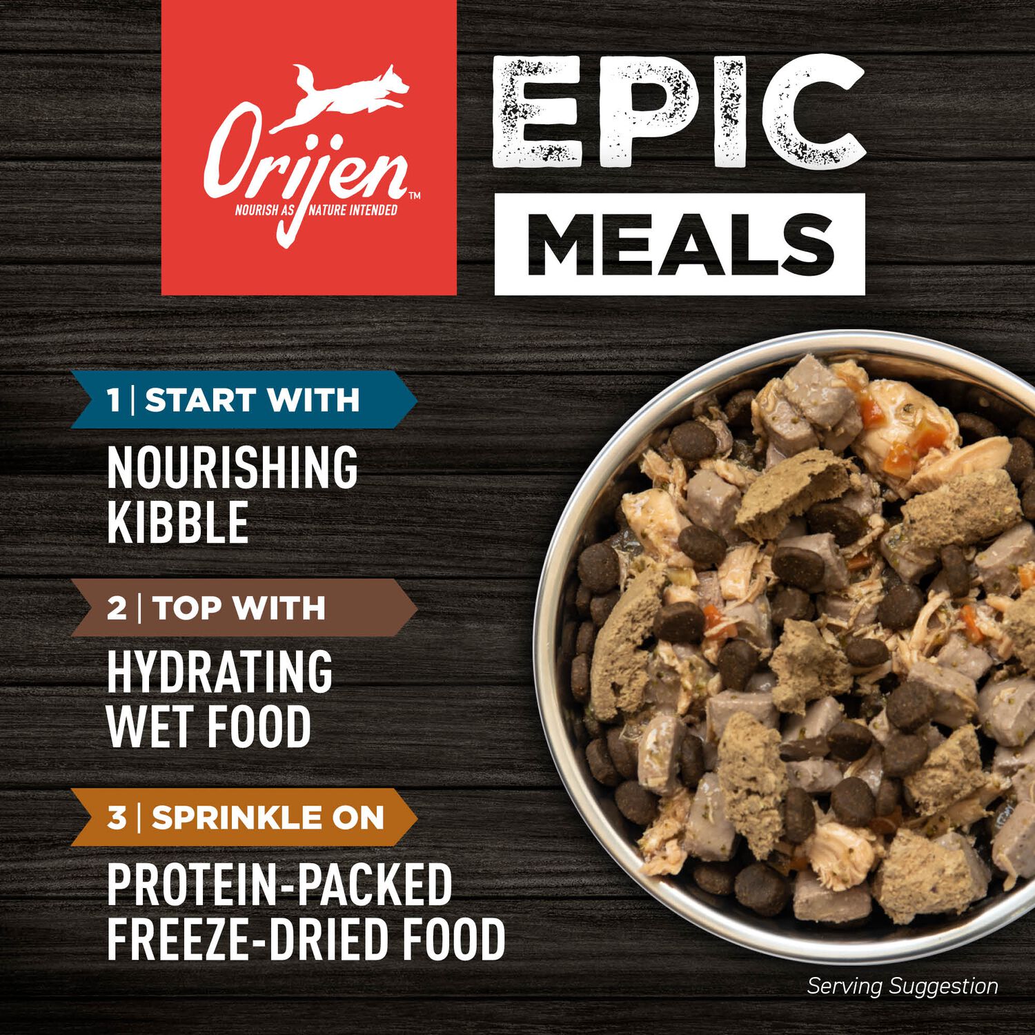 Orijen Regional Red Grain-Free & Poultry-Free Dry Dog Food, 4.5-Lb Bag