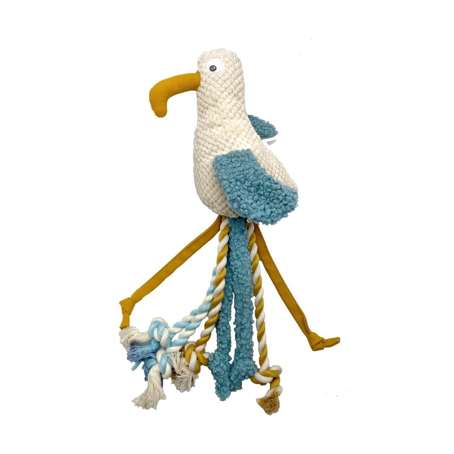 By The Sea Spider Tail Seagull Dog Toy 1L Pet Supermarket