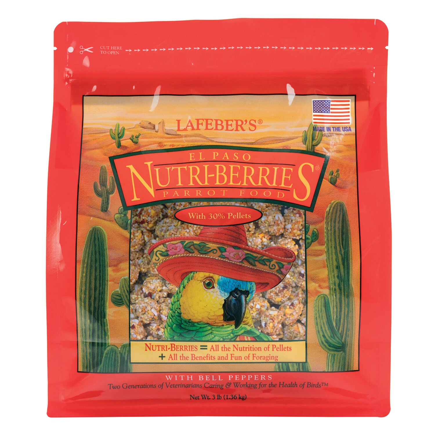 Lafeber El Paso Nutri-Berries (Parrot) Bird Food