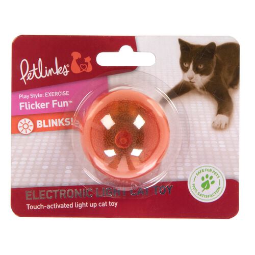 Flicker Fun Light Ball Cat Toy