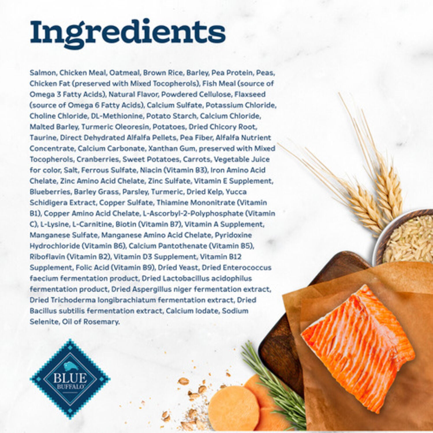 Blue Buffalo Tastefuls Irresistible Gravy Experience Salmon & Brown Rice Recipe Dry Cat Food, 7-Lb Bag