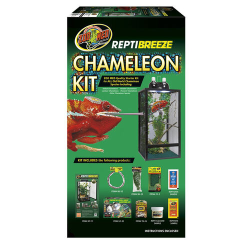 Zoo Med Reptibreeze Chameleon Reptile Enclosure Starter Kit
